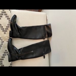 Frye black over the knee boots